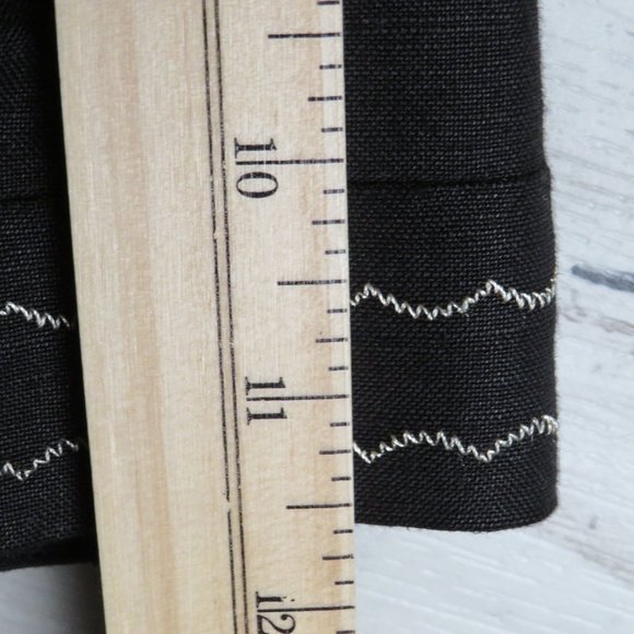 KASPER* Women's 2-PC Set (Jacket‎ & Skirt) Embroidery/Linen/Size~ 12 - Picture 11 of 16